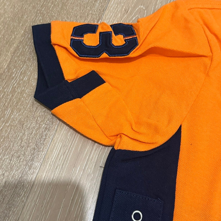 FLAG STYLE ORANGE FRANCE POLO SHIRT