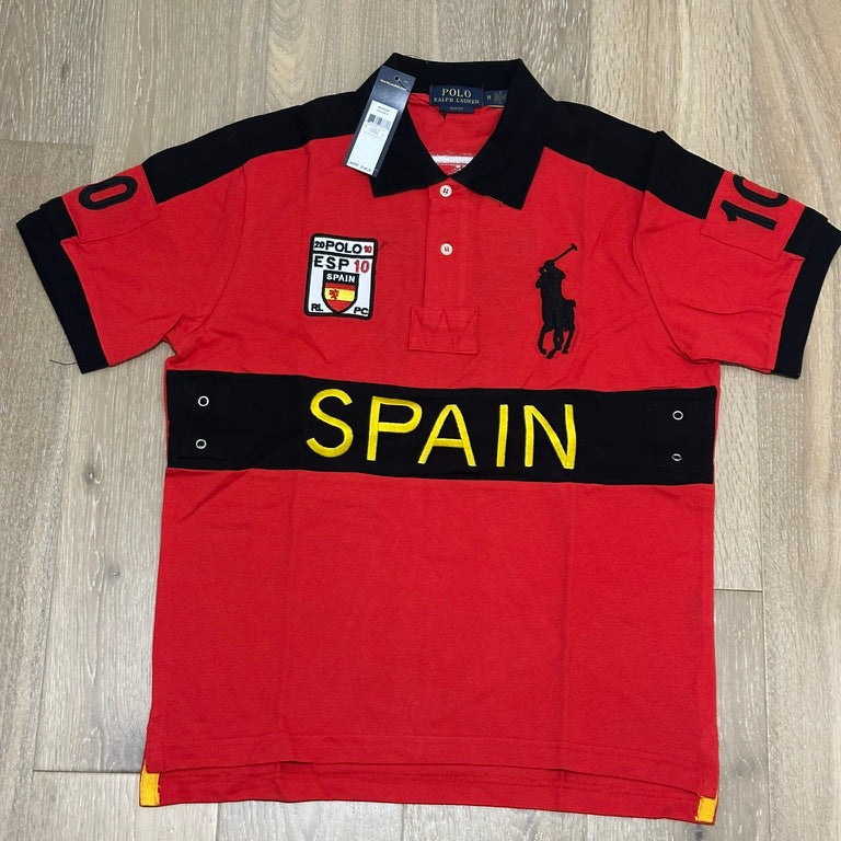 COUNTRY STYLE RED SPAIN POLO SHIRT