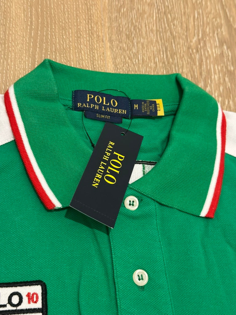 COUNTRY STYLE GREEN ITALY POLO SHIRT