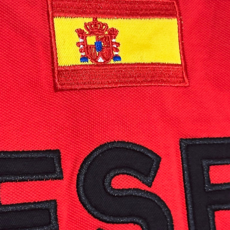 COUNTRY STYLE RED SPAIN POLO SHIRT