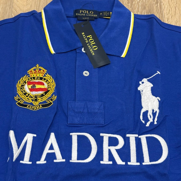 CITY STYLE BLUE MADRID POLO SHIRT