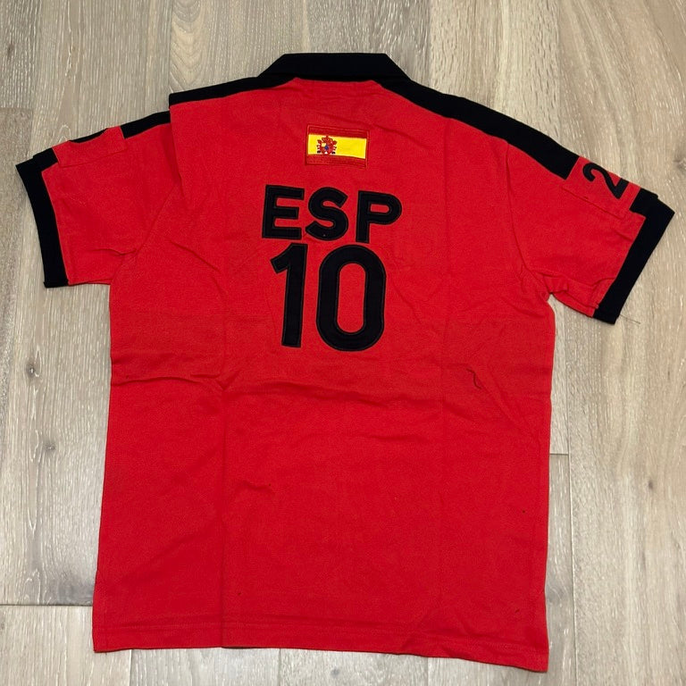 COUNTRY STYLE RED SPAIN POLO SHIRT