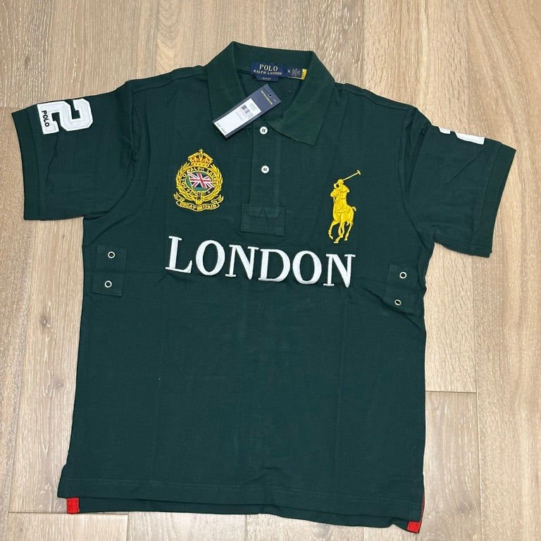 CITY STYLE GREEN LONDON POLO SHIRT