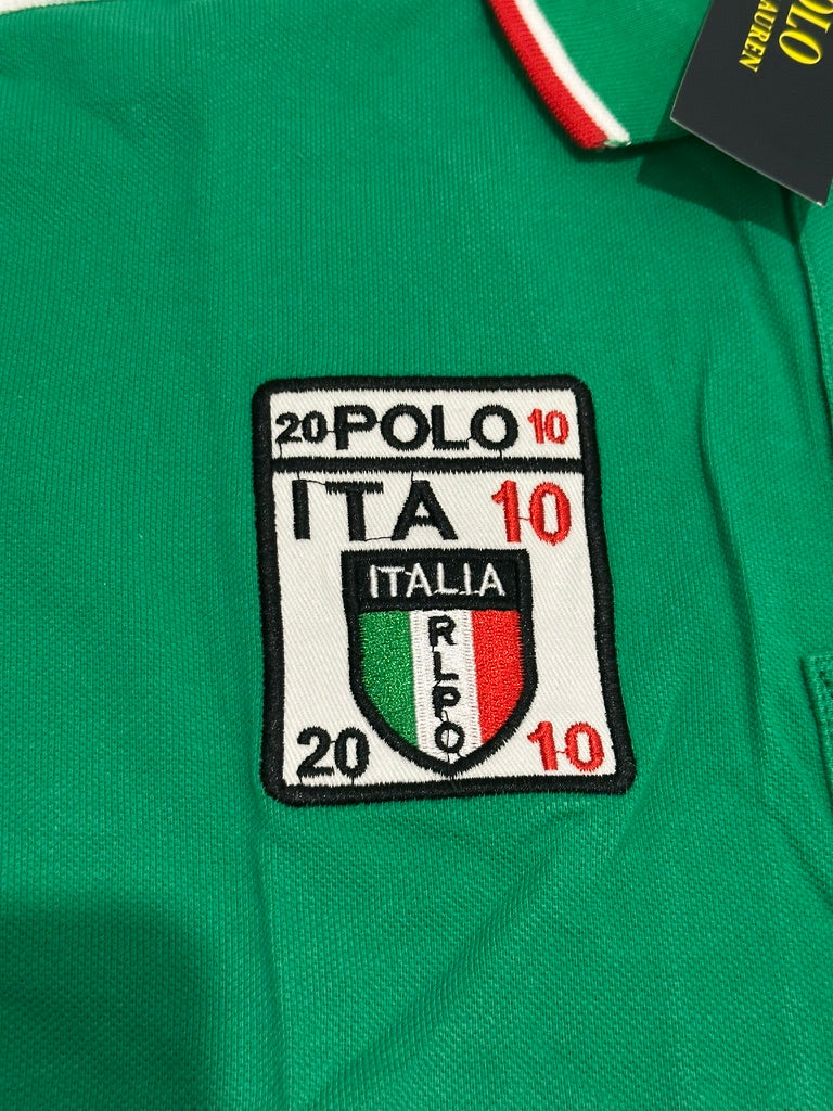 COUNTRY STYLE GREEN ITALY POLO SHIRT