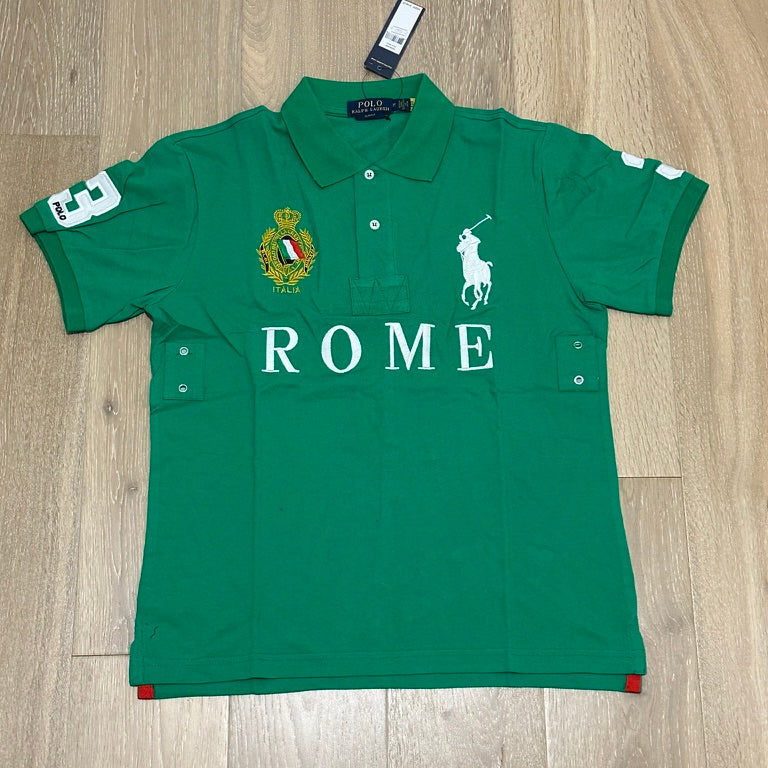 CITY STYLE GREEN ROME POLO SHIRT