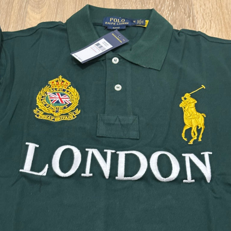 CITY STYLE GREEN LONDON POLO SHIRT