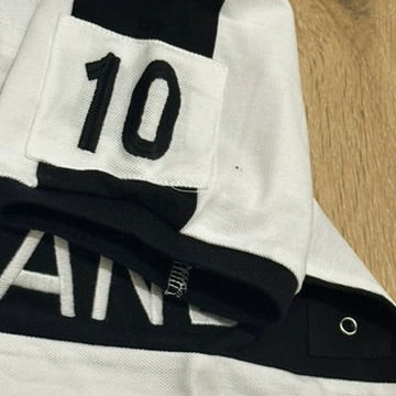 COUNTRY STYLE WHITE ENGLAND POLO SHIRT