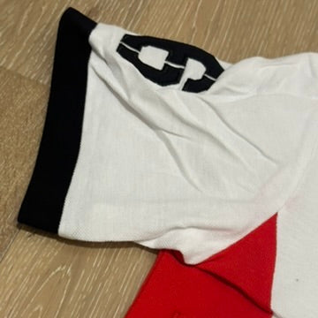 FLAG STYLE WHITE JAPAN POLO SHIRT