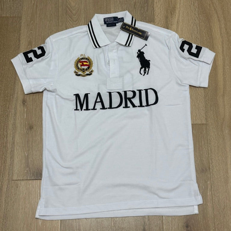 CITY STYLE WHITE MADRID POLO SHIRT