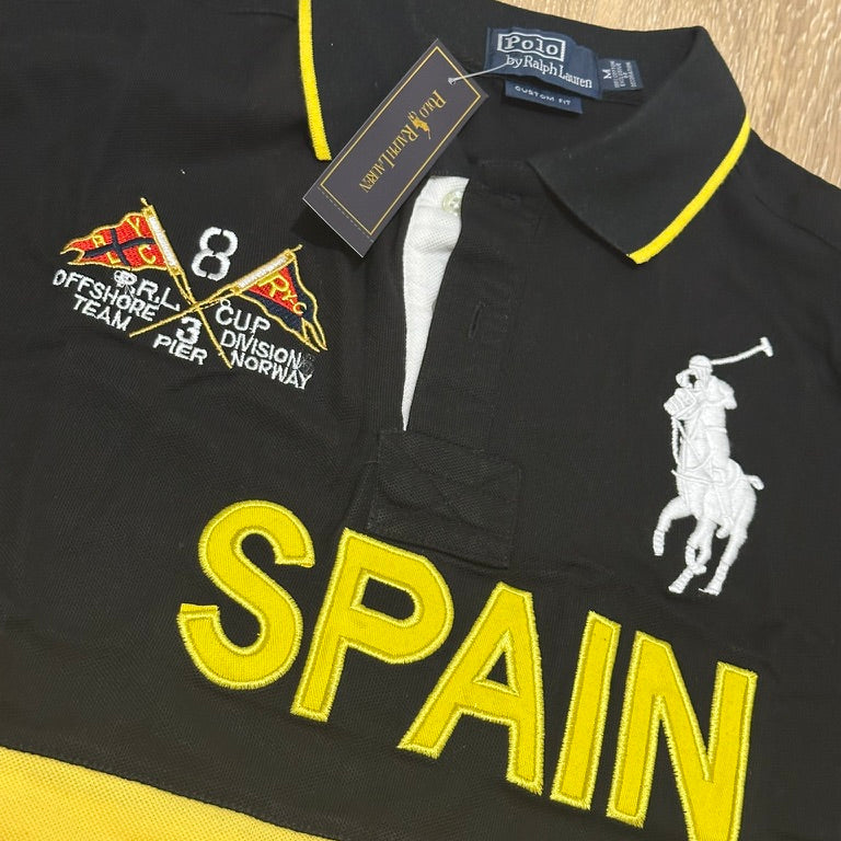 FLAG STYLE SPAIN POLO SHIRT