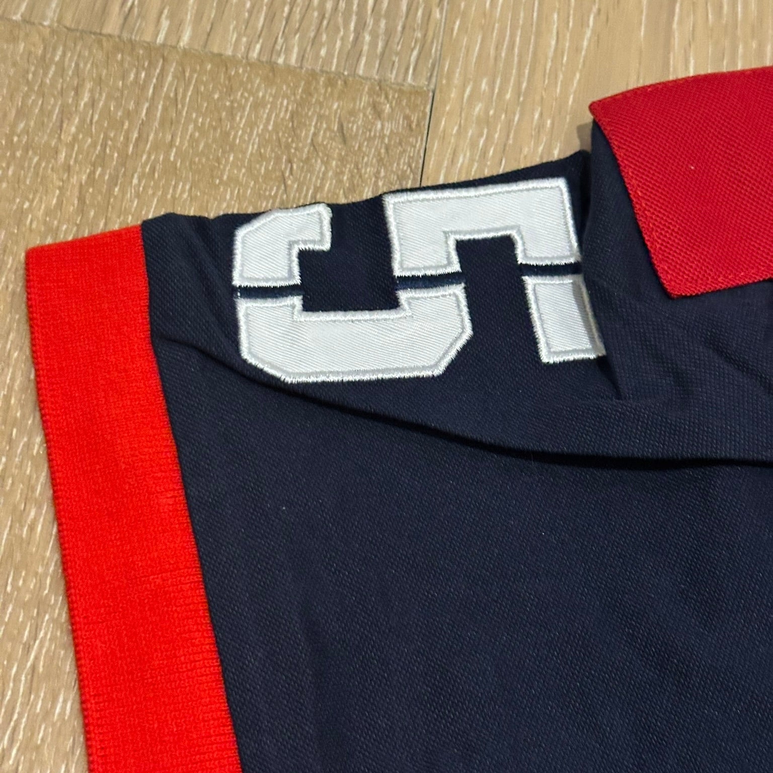 FLAG STYLE NAVY GBR POLO SHIRT