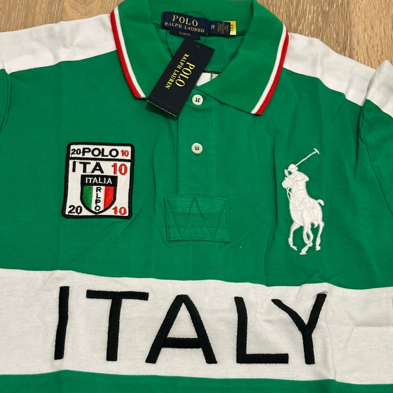 COUNTRY STYLE GREEN ITALY POLO SHIRT