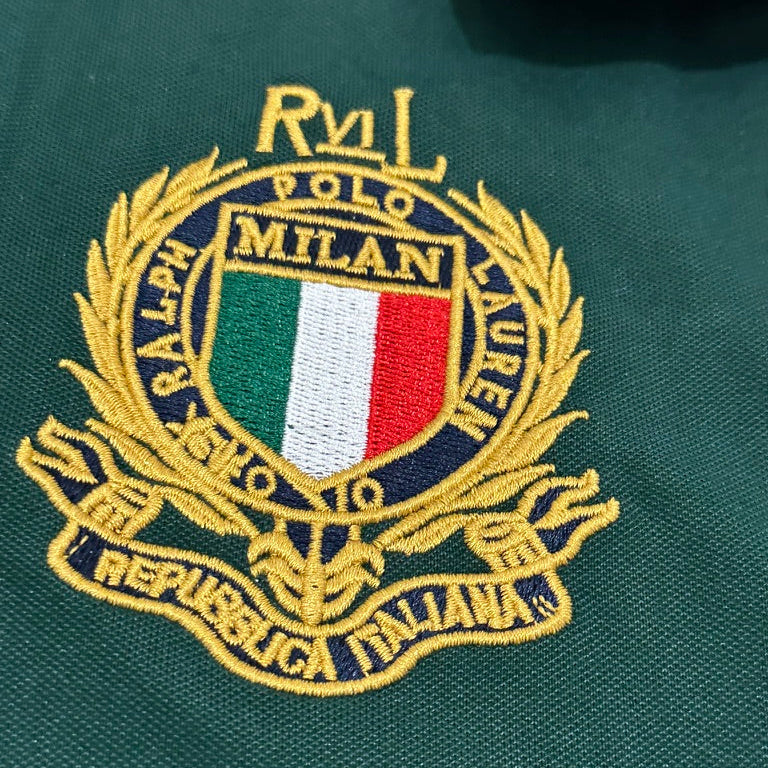 CITY STYLE GREEN MILAN POLO SHIRT