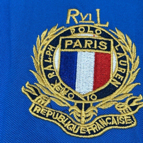 CITY STYLE BLUE PARIS POLO SHIRT