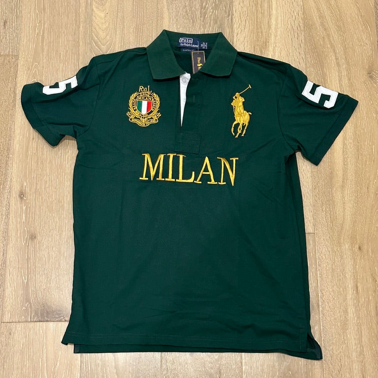 CITY STYLE GREEN MILAN POLO SHIRT