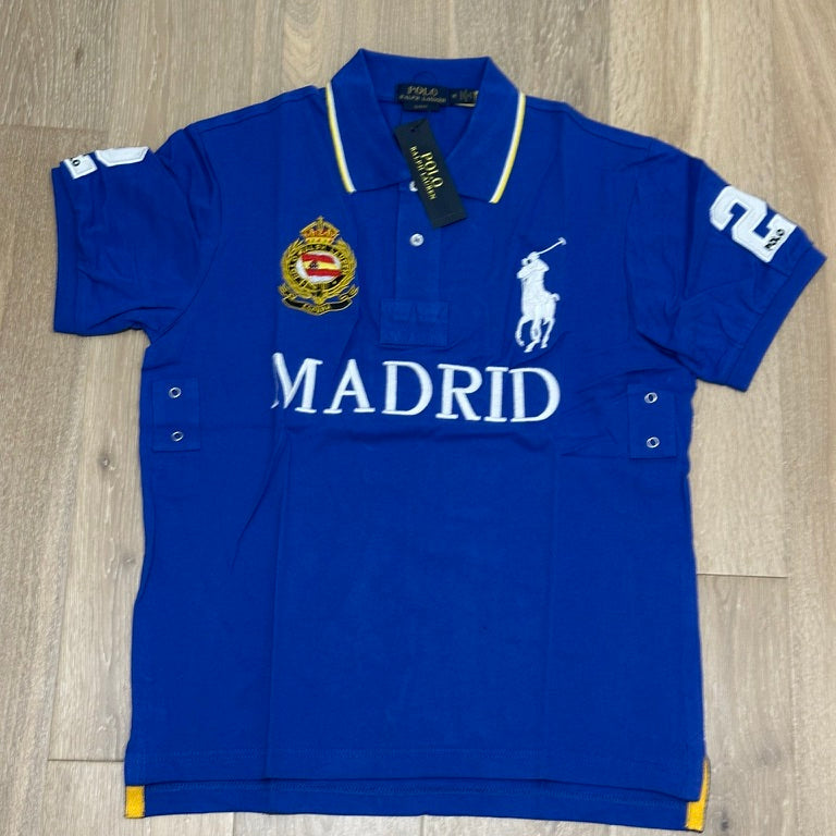 CITY STYLE BLUE MADRID POLO SHIRT