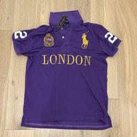CITY STYLE PURPLE LONDON POLO SHIRT