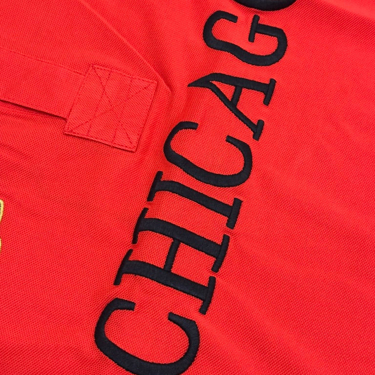 CITY STYLE RED CHICAGO POLO SHIRT