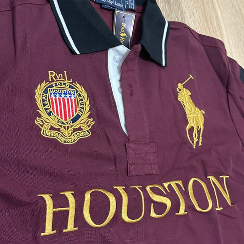 CITY STYLE MAROON HOUSTON POLO SHIRT