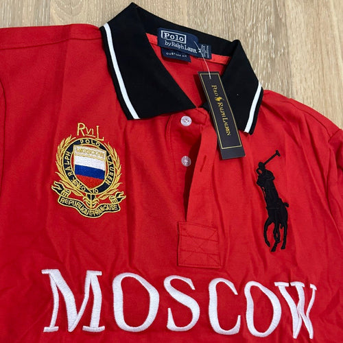 CITY STYLE RED MOSCOW POLO SHIRT