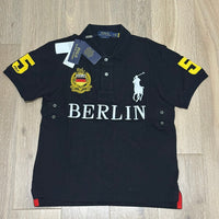 CITY STYLE BLACK BERLIN POLO SHIRT