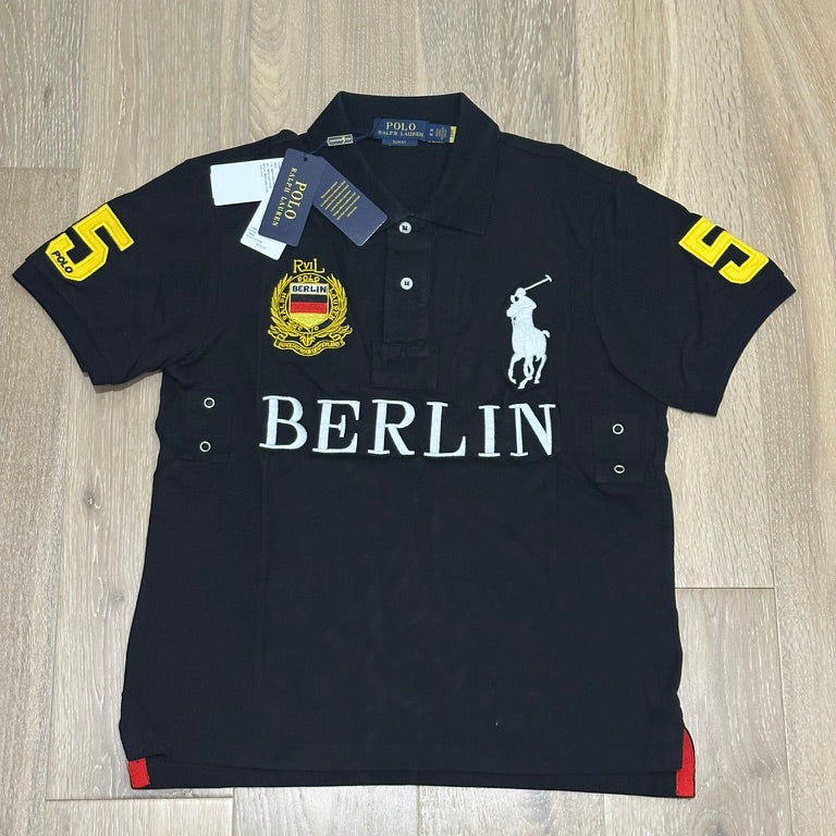 CITY STYLE BLACK BERLIN POLO SHIRT