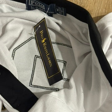 CITY STYLE WHITE LA  POLO SHIRT