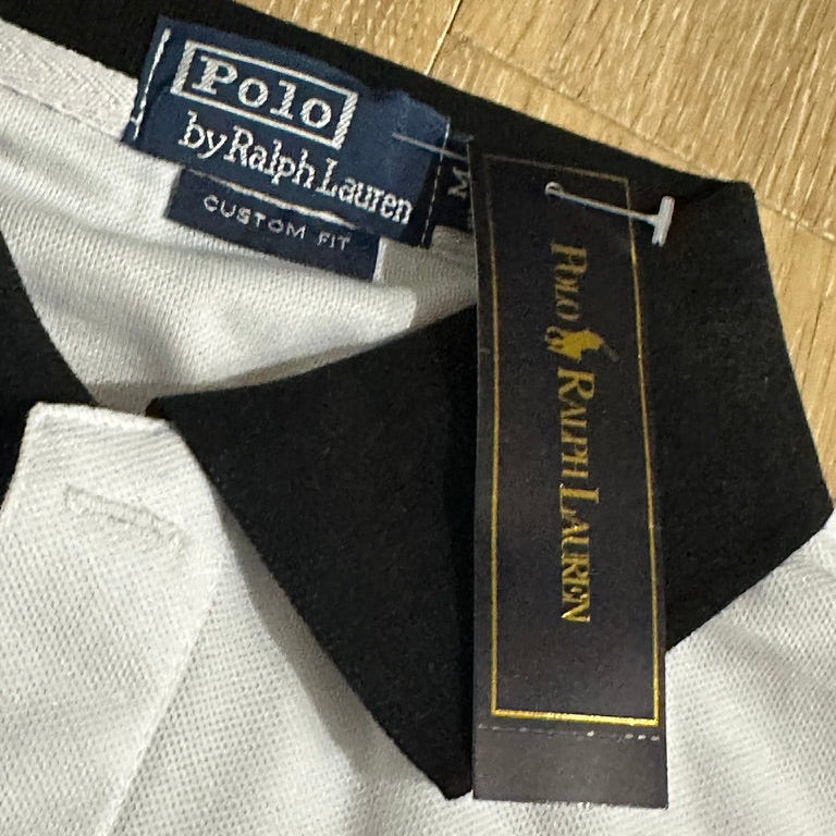 CITY STYLE WHITE LA  POLO SHIRT