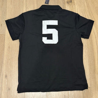 CITY STYLE BLACK NEW YORK POLO SHIRT