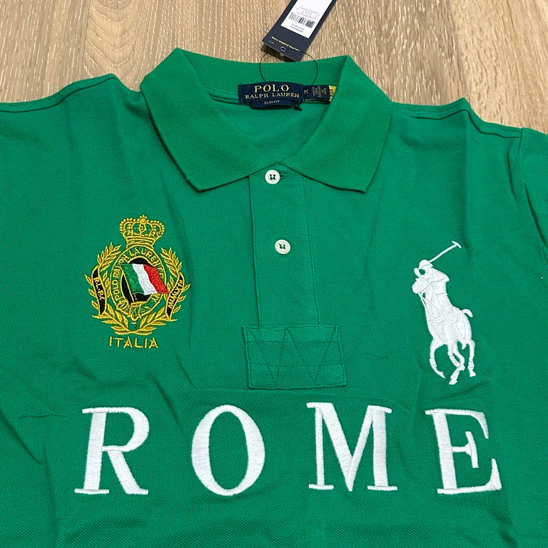CITY STYLE GREEN ROME POLO SHIRT