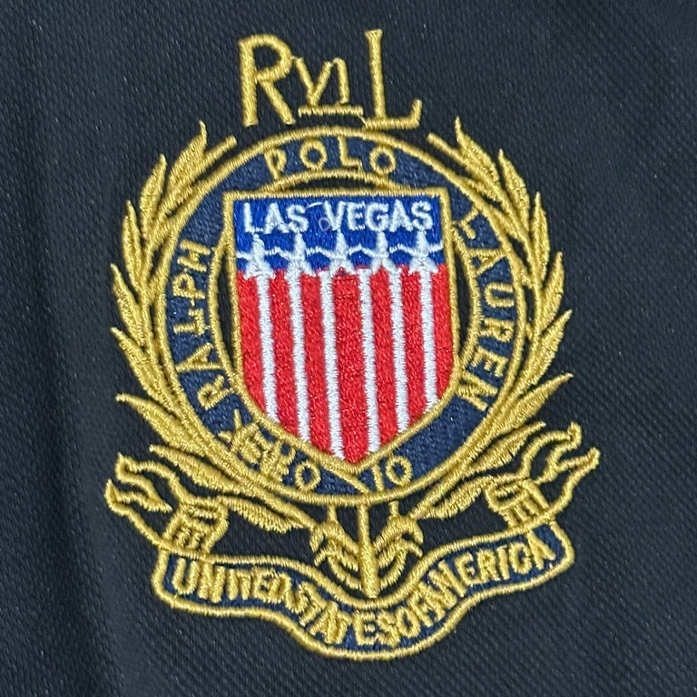CITY STYLE BLACK LAS VEGAS POLO SHIRT