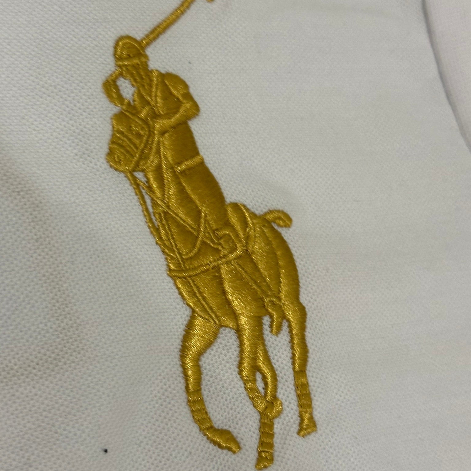 CITY STYLE WHITE USA LA POLO SHIRT