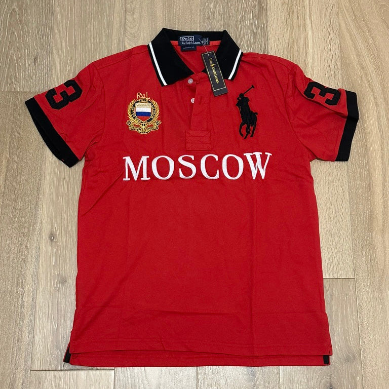 CITY STYLE RED MOSCOW POLO SHIRT