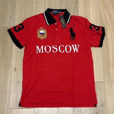 CITY STYLE RED MOSCOW POLO SHIRT