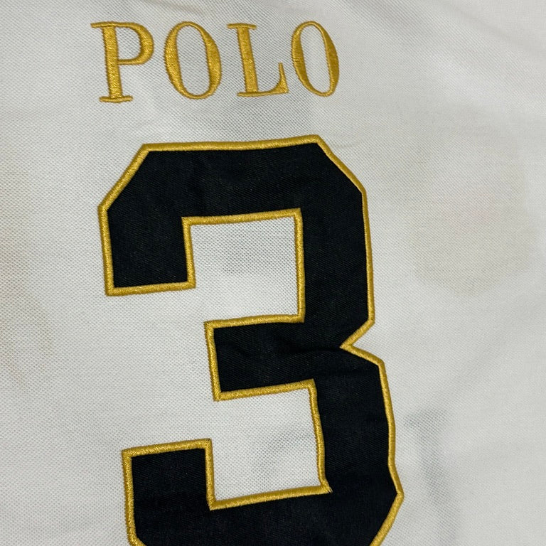 CITY STYLE WHITE USA LA POLO SHIRT