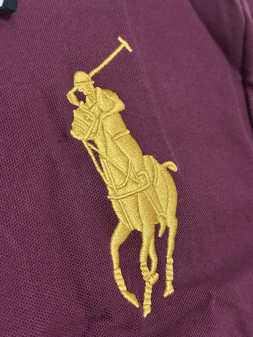 CITY STYLE MAROON HOUSTON POLO SHIRT
