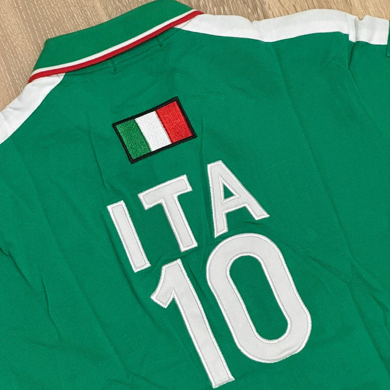 COUNTRY STYLE GREEN ITALY POLO SHIRT