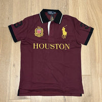 CITY STYLE MAROON HOUSTON POLO SHIRT