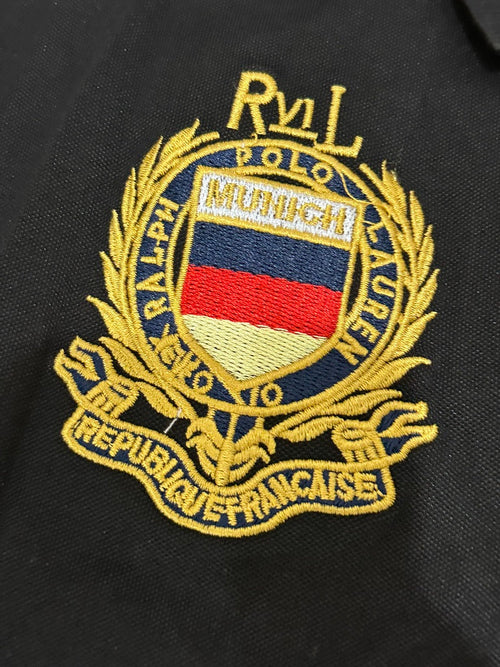 CITY STYLE BLACK MUNICH POLO SHIRT