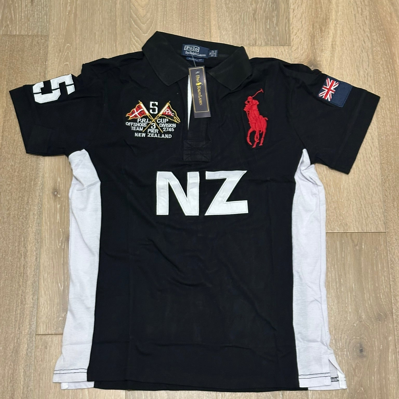 FLAG STYLE NZ POLO SHIRT