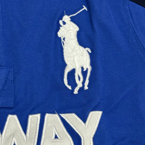 FLAG STYLE BLUE NORWAY POLO SHIRT