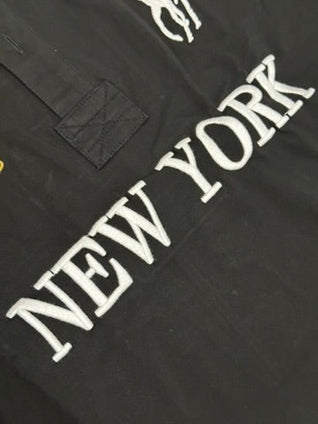 CITY STYLE BLACK NEW YORK POLO SHIRT