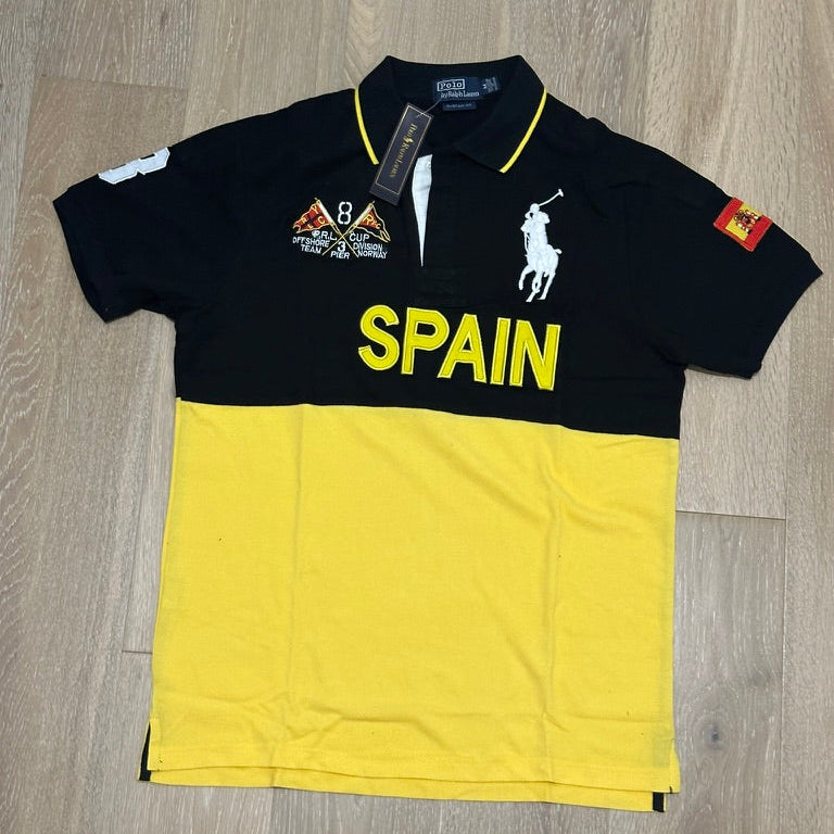 FLAG STYLE SPAIN POLO SHIRT