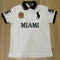 CITY STYLE WHITE MIAMI POLO SHIRT