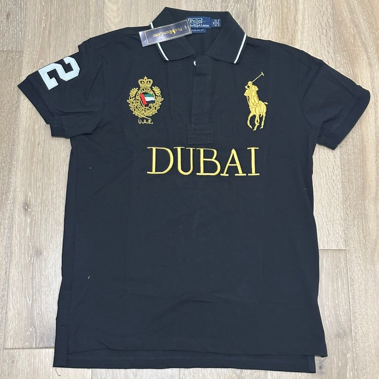 CITY STYLE BLACK DUBAI POLO SHIRT