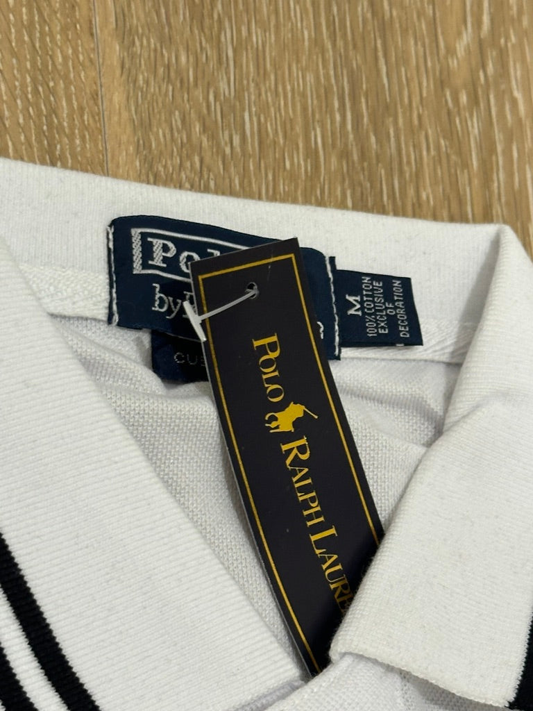 CITY STYLE WHITE BARCELONA POLO SHIRT
