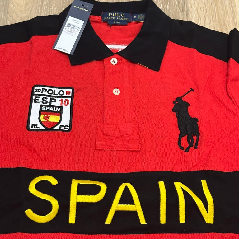 COUNTRY STYLE RED SPAIN POLO SHIRT