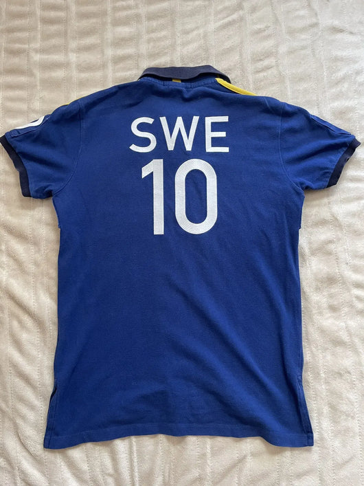 SWEDEN COUNTRY STYLE POLO SHIRT
