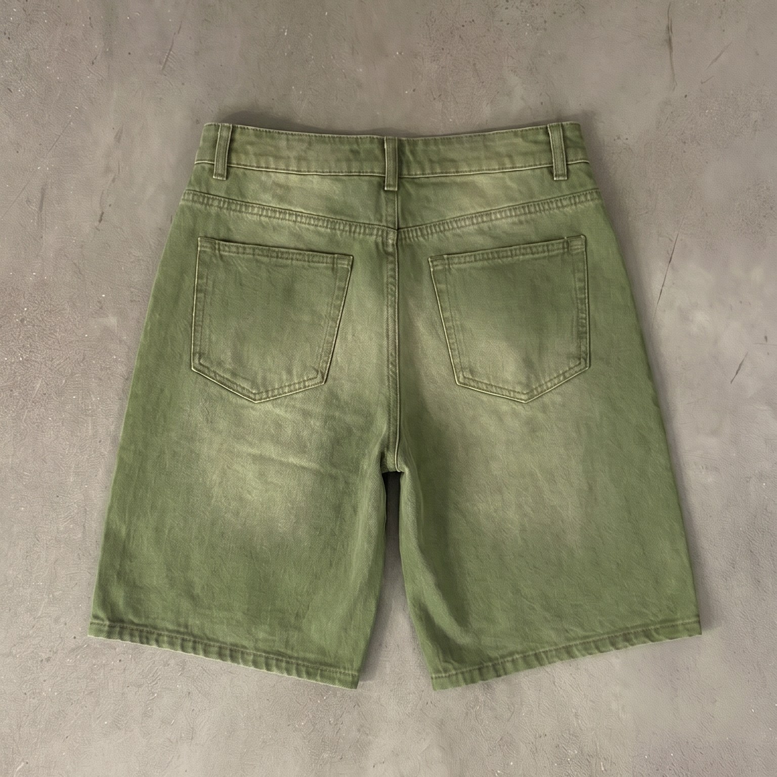 Matcha Denim Jorts