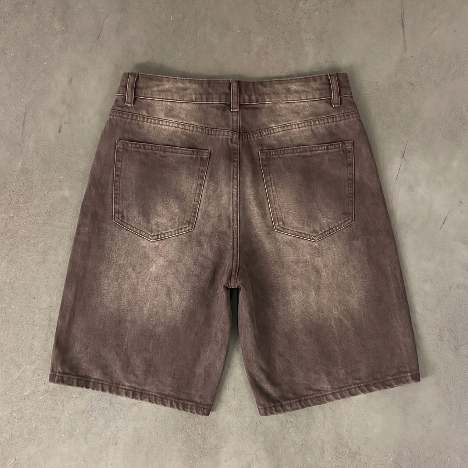 Dubai Chocolate Denim Jorts